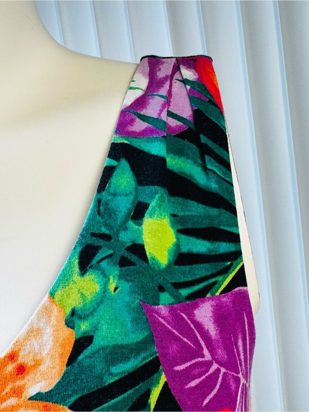 Tommy Bahama Tropical Floral Maxi Dress Medium Hawaiian Resort Vacation - Picture 4 of 11